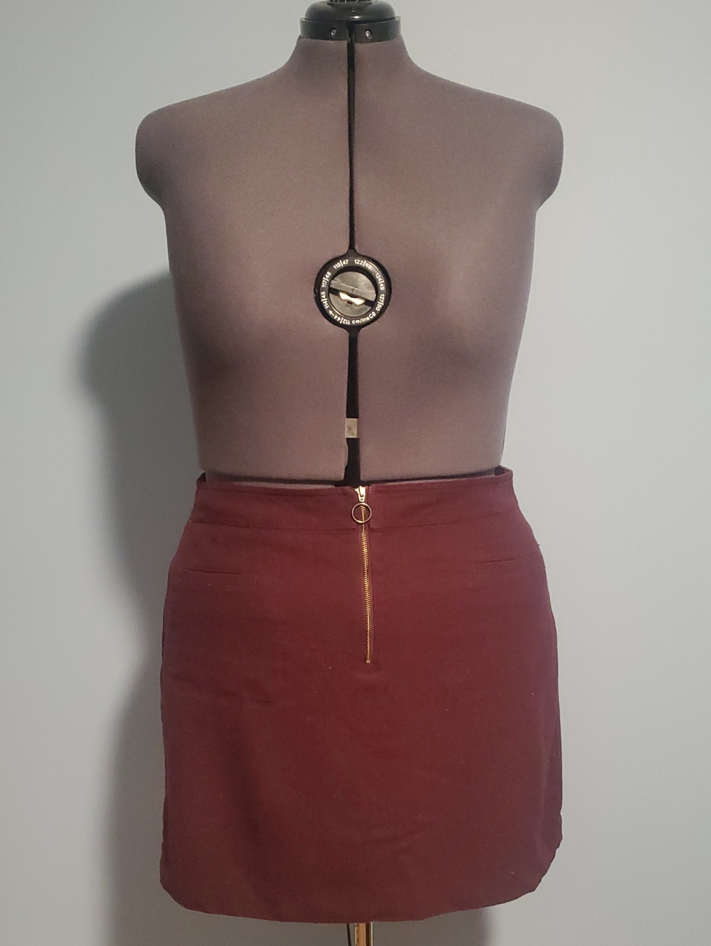 Rich Plum Madewell Fireside Mini Skirt 18